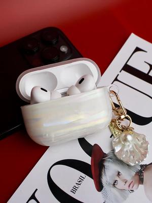 Премиальный силиконовый чехол для Bluetooth-наушников Pro 2-совместимый с дизайном в виде ракушки