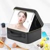 Smart LED Cosmetic Case With Mirror Travel Makeup Bag Large Capacity Female Beautician Skincare Product Makeup Case For Women