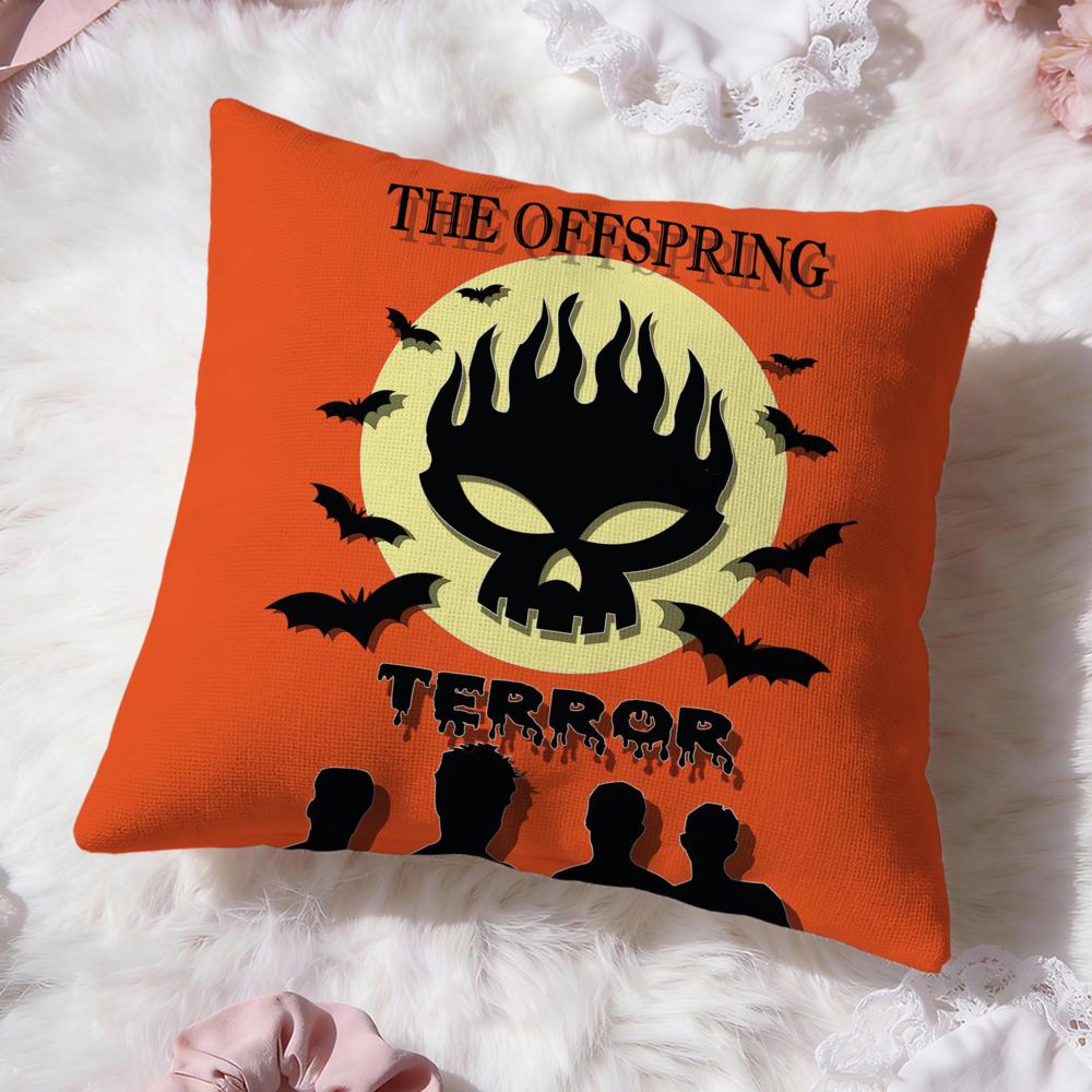 The O-Offspring Cushion Cover Premium Comfort Reversible Pillow Cove -Two in One Design for Any Room & Car Interior
