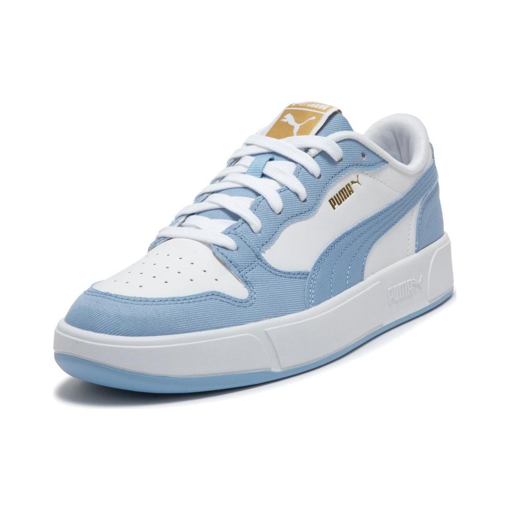 Puma LX Court Low Denim Простые Удобные Низкие Кроссовки Унисекс Белый Синий 399253-01