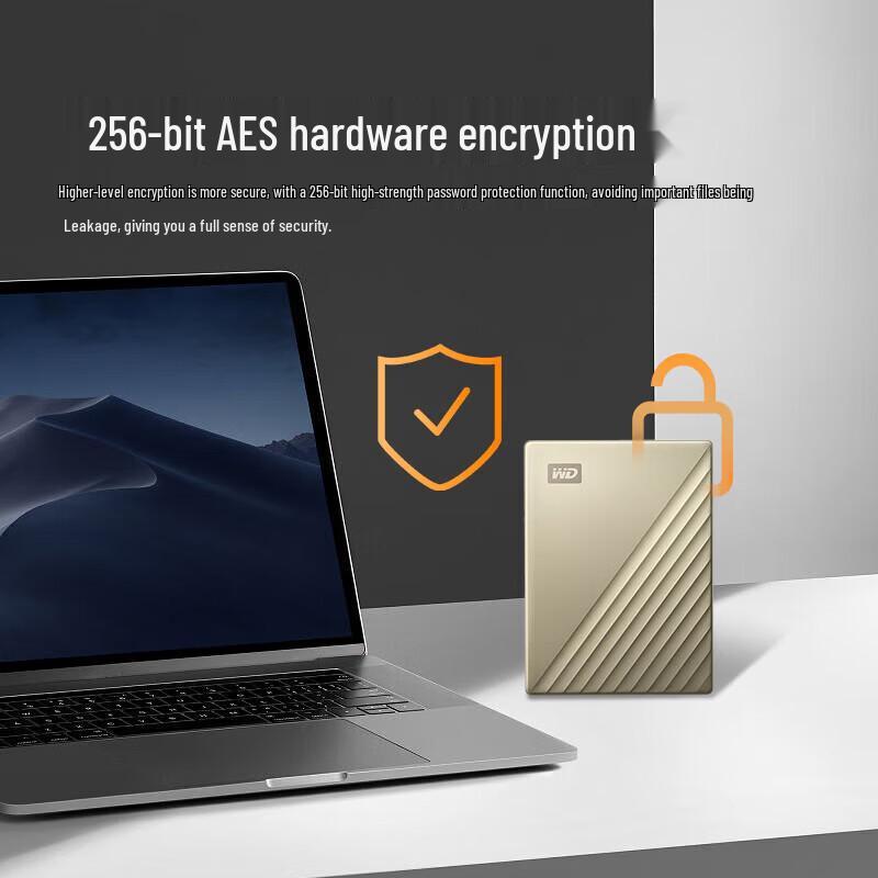 Портативный внешний жесткий диск Western Digital серии Ultra, 2,5 дюйма, Type-C