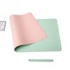 PU Leather Mousepad Portable Mouse Pad Large Gaming Waterproof Non-slip Desk Mat Computer Keyboard Pad Double Sides Use
