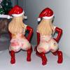 12 см NSFW Insight Nikukan Girl Рождественский Подарок Watashi Carol Сексуальная Голая Девушка 1/7 ПВХ Фигурка Действия Набор Модель Кукла