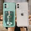 Shockproof Silicone Phone Case For iPhone 17 16 15 14 12 11 Pro 13 Xs Max Lens Protection On iPhone SE X Xr 6s 7 8 Plus Card Case Back Cover