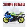 Большой размер 1/9 Suzuki GSX-1000R Alloy Racing Motorcycle Model Diecasts Street Sports Motorcycle Model Simulation Kids Toys Gifts