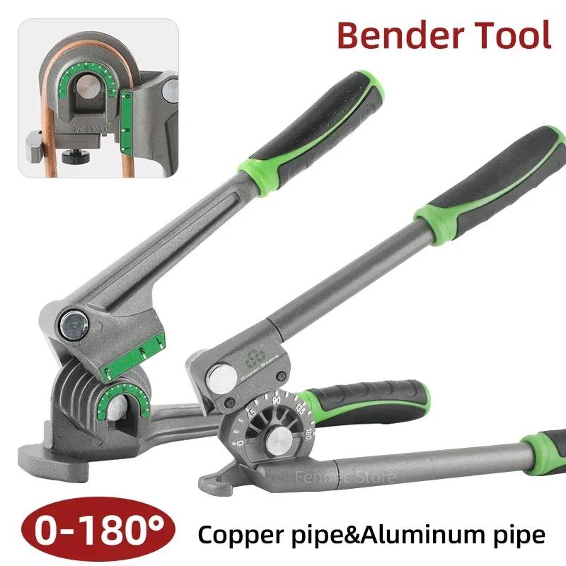 6/8/10mm 3 in 1 Copper Tube Bender Manual Lever Type Bender Pliers Refrigeration Repair Tool  for Copper, Brass, Aluminum Pipes