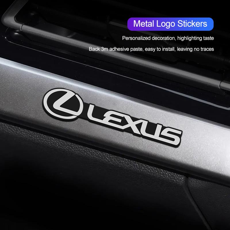 Для Lexus F SPORT ES RX NX LS UX LM LX GX LC RZ IS CT GS RC HS Автомобильные Алюминиевые 3D Декоративные Наклейки Эмблемы для Аудио Стерео Динамиков