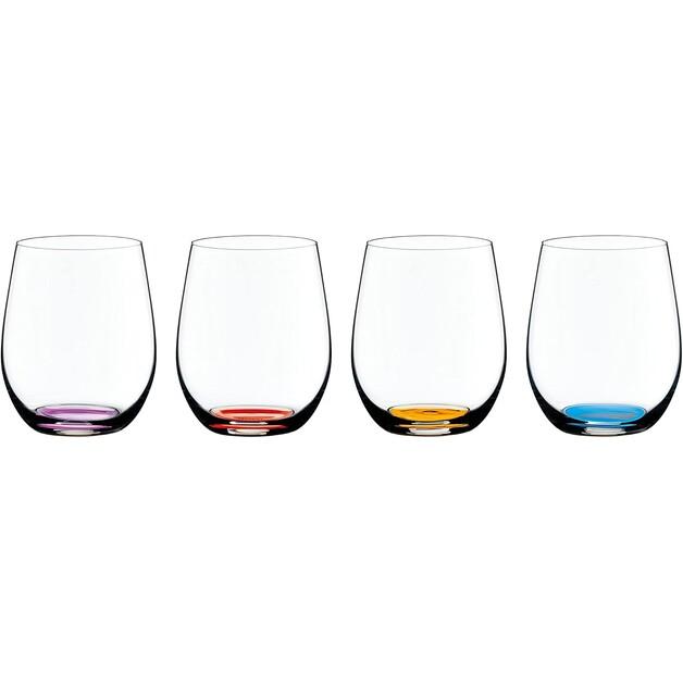 Set of Riedel Happy O Vol Glasses. 2, 4 Items (5414/88)