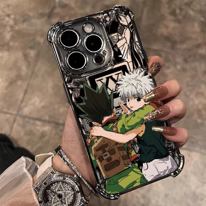 Чехол для телефона Аниме Hunter X Hunter Для iPhone 17 17e 16e 16 15 14 13 12 11 Pro Max X XR XSMax 7 8 Mini Air Plus Противоударный Airbag