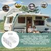 RV Awning Crank Bracket Organizer Hanger With Mounting Screws RV Awning Hand Crank Hanger For Shops Food Trucks Outdoor