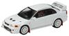 Mitsubishi Lancer GSR Evolution 6 2000 with Mud Scotia White 1/64 (T.M.E) (CP9A) Flaps,