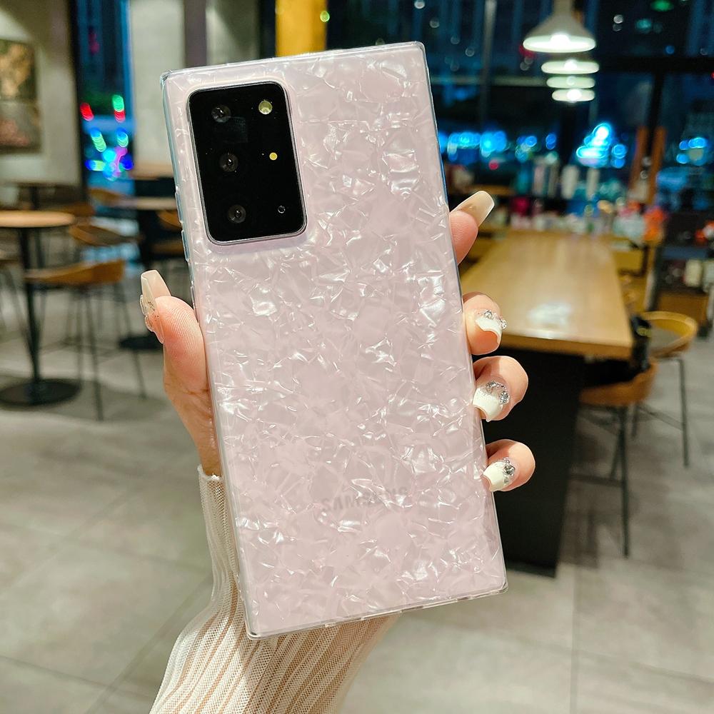 KEYSION Чехол с рисунком ракушки для Samsung S22 Ultra 5G S21 FE S20+ Plus, женский противоударный чехол для телефона Galaxy Note 10 Plus