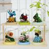 Cross-Border Insect Building Series: Lego-Compatible Flower Bonsai Assembly Toy for Kids