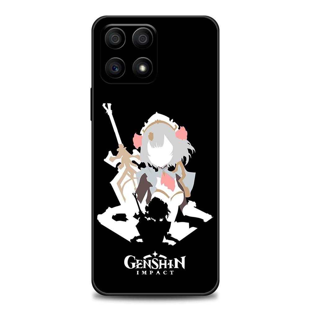 Чехол для телефона Genshin Impact с аниме играми для Honor 50 30 10 Lite 30i 20 20e 9A 9C 9X Pro 8X Nava 8i 9 Y60, мягкие силиконовые чехлы