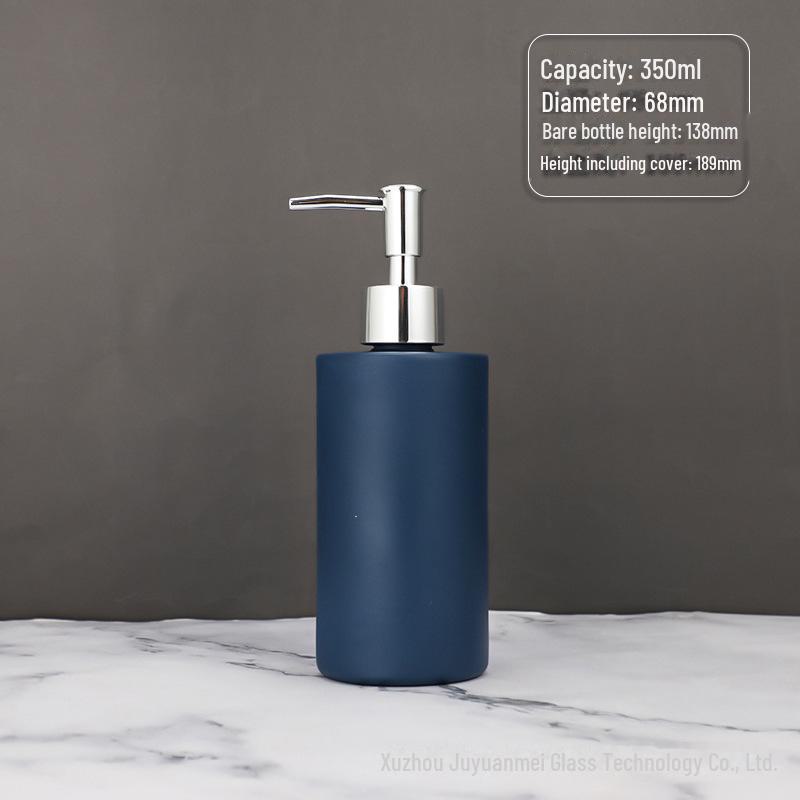 Стеклянный флакон для лосьона и мыла в скандинавском стиле для дома, дезинфицирующее средство для рук и гель для душа в отеле