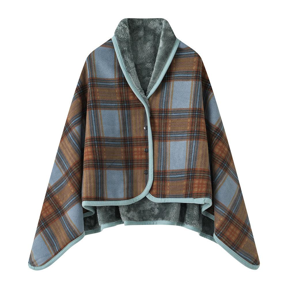 Keep Warm Multi-function Shawl Blanket Winter Lazy Casual Office Blanket  for Women and Office Use