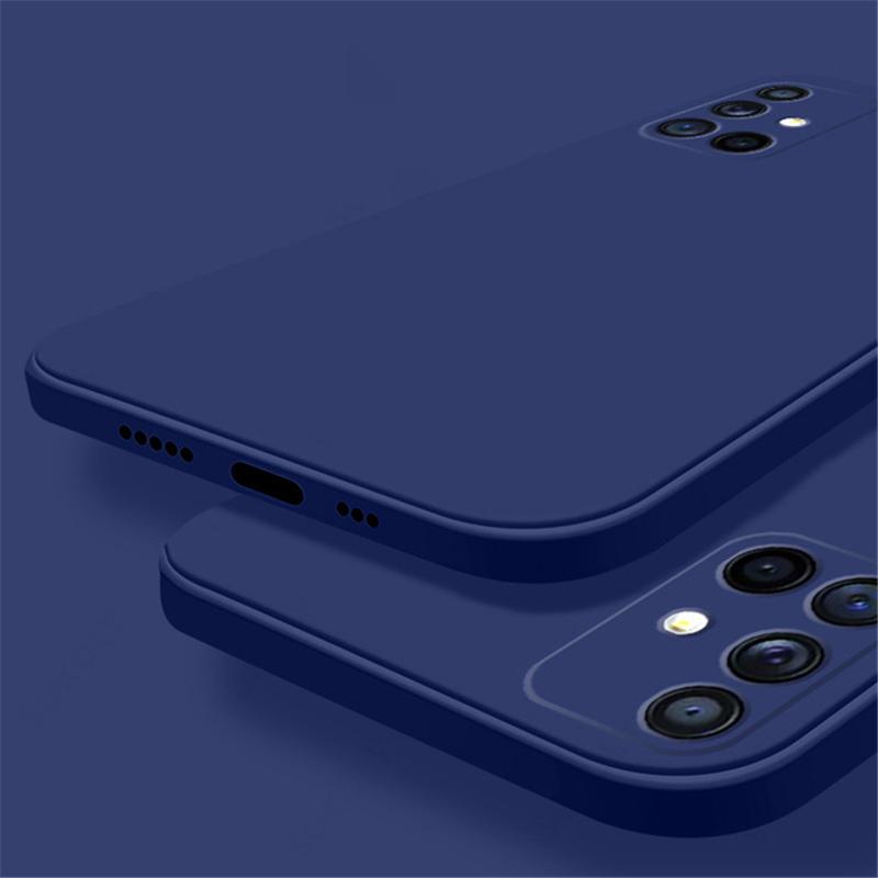 Чехол A53 A73 A33 A23, мягкие жидкие силиконовые чехлы на ощупь для Samsung Galaxy A53 A23 A33 A73 A13 A22 A32 A52 A72 A51 A71 M32 M33 M53 5G 4G, задняя крышка