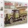 ICM German Henschel 33D1 Cargo Truck Plastic Model Kit 35466 1/35 6-Wheel (Military Vehicle)