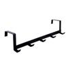Over Door Hooks Towel Holder Wall Mounted Utensil Rack Iron Storage Hooks Coat Hanger for Kitchen Bathroom Punch-free