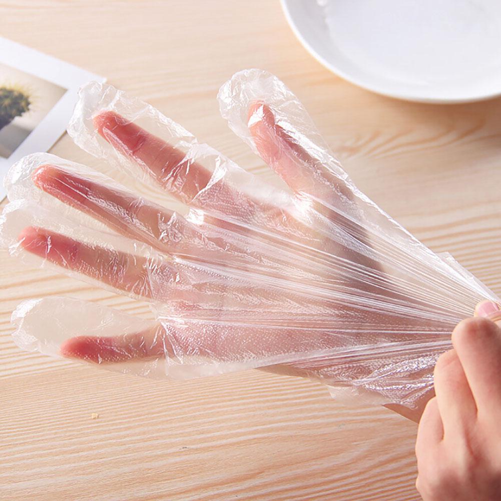 100 Disposable Gloves Kitchen Gloves Home Garden Kitchen Dining Disposable Kitchen Ware