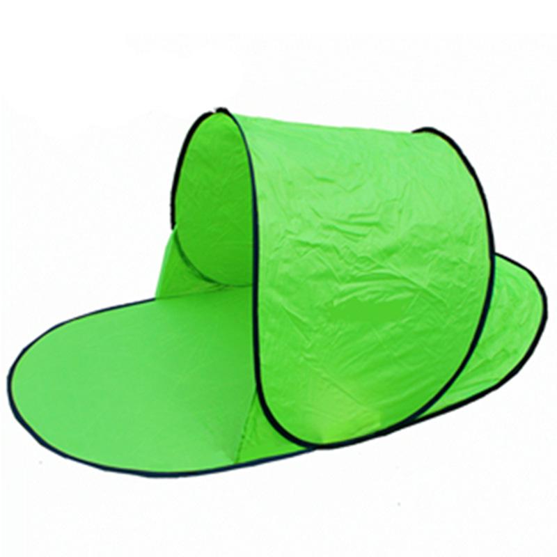 2024 Зеленое племя Повседневная защита от солнца Однослойная пляжная палатка
