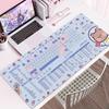 Extra Large Cartoon PS Hotkeys CAD Mouse Pad - Non-Slip Desk Mat for Keyboard & Laptop