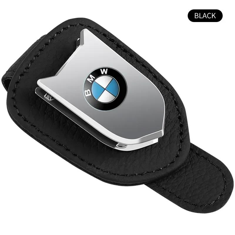 Для BMW Автомобильный солнцезащитный козырек Зажимы для очков Клипсы для солнцезащитных очков Держатели для карт и билетов Подставка Для BMW E60 E92 E93 F20 F21 F30 F31 F32 F33 F34