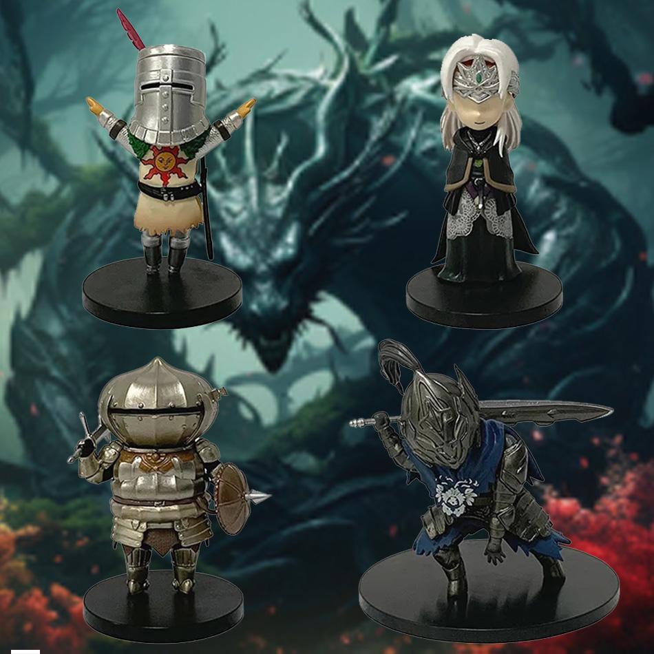 Dark Souls Арториас Ходящий в Бездне Луковые Рыцари Солер из Асторы Хранительница Огня ПВХ Фигурка Коллекционная Модель Игрушки