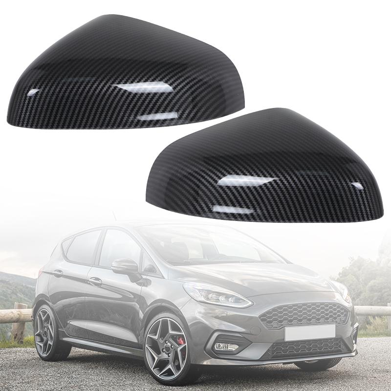 Cars Accessories Door Mirror shell For Ford Fiesta Mk8 2018-2024 Car Rearview Accessories Decoration Upgrade Modify A Car