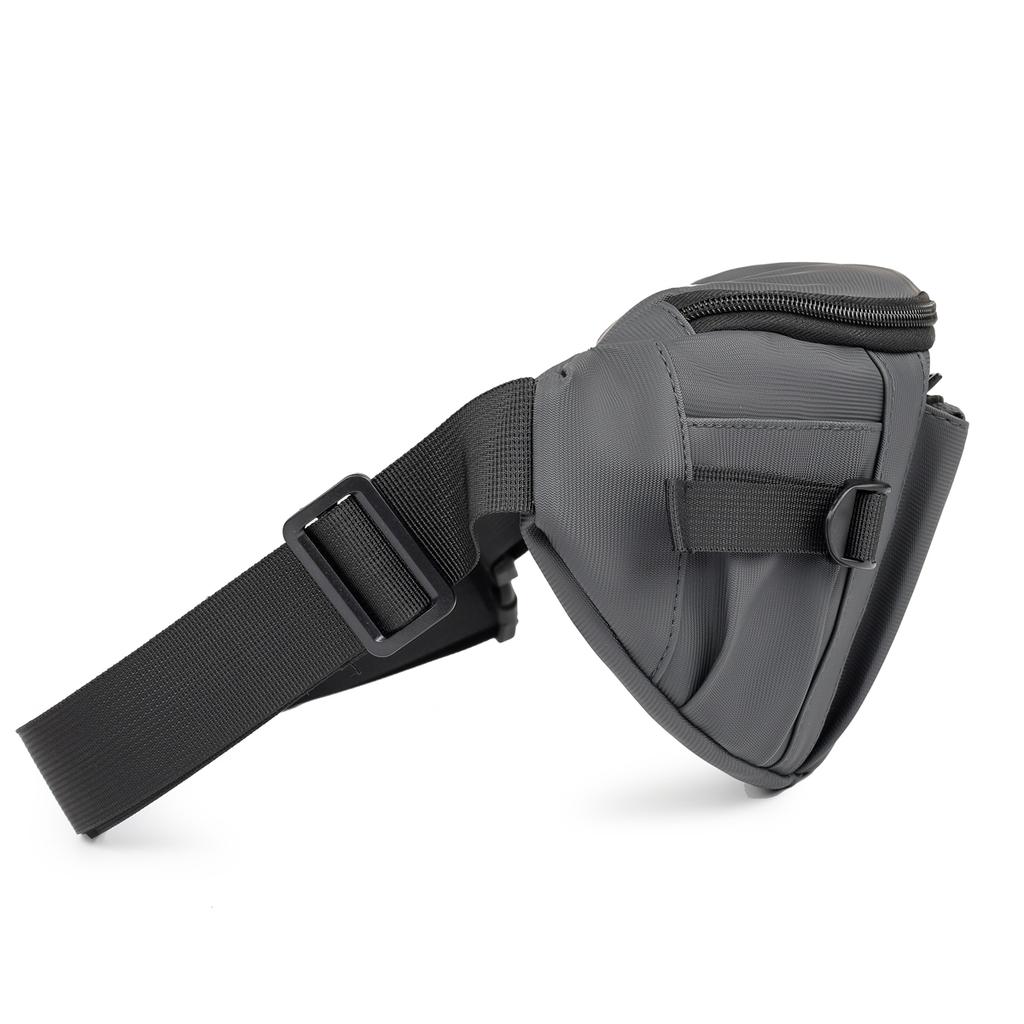 Мужская поясная сумка большой вместимости многослойная спортивная нагрудная сумка уличная водоотталкивающая сумка через плечо