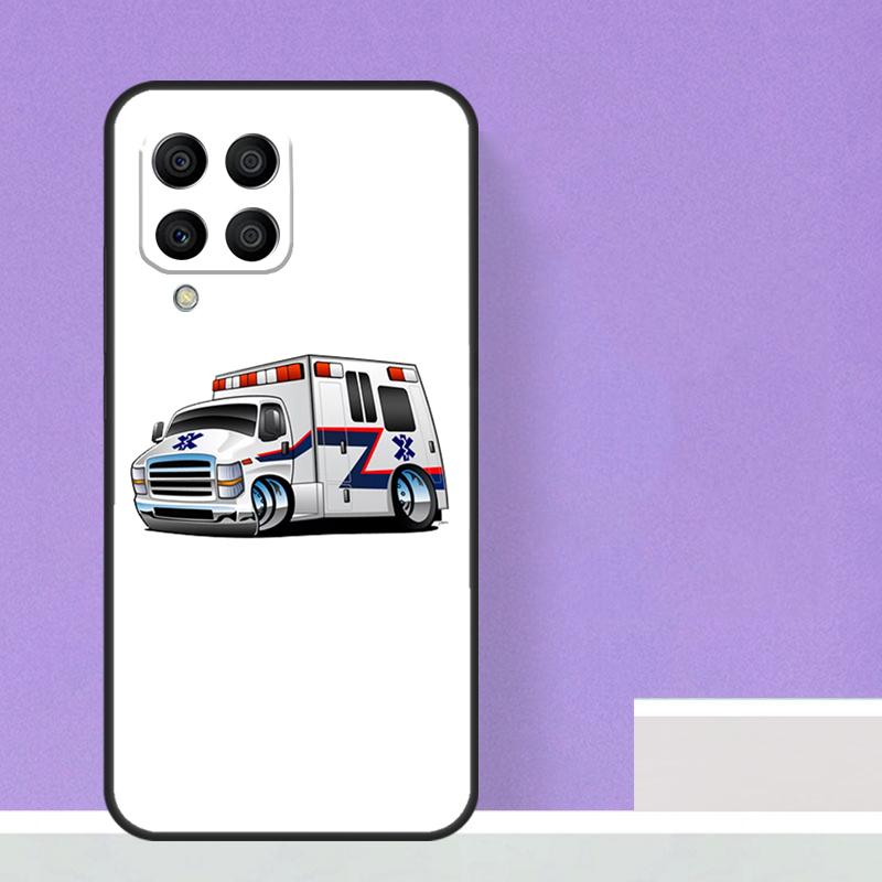 Ambulance EMS EMT Paramedic For Samsung Galaxy M13 M33 M53 M12 M32 M52 M14 M34 M54 M20 M51 M21 M30s M31s M15 M55 Case