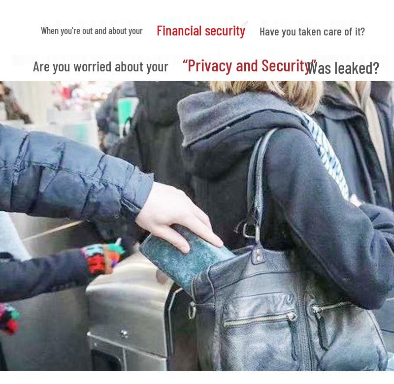 Men's Genuine Leather Anti-Theft Smart Handbag with Fingerprint Lock - Large Capacity