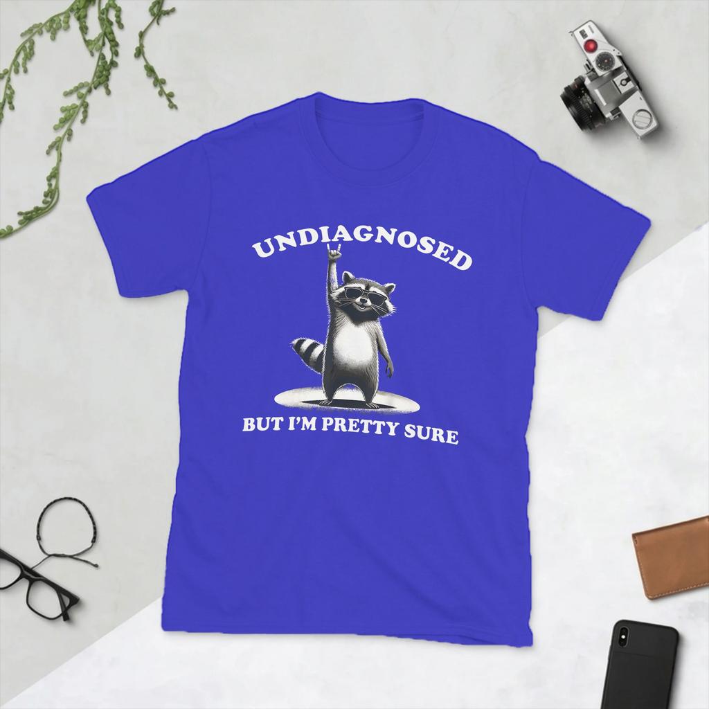 Undiagnosed But Im Pretty Sure Vintage Unisex T Shirt Vintage Tees Short Sleeve O Neck Tshirt Pure Cotton 4xl 5xl 6xl Clothes