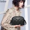 Fashion Plaid Flap Bag Casual Messenger Crossbody Bag Solid Shoulder Bag