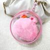 12*12cm Circular Design Garage Kit Display Portable PVC Pendant High Transparency Three-dimensional Storage Bag Cute Doll 9 Colors