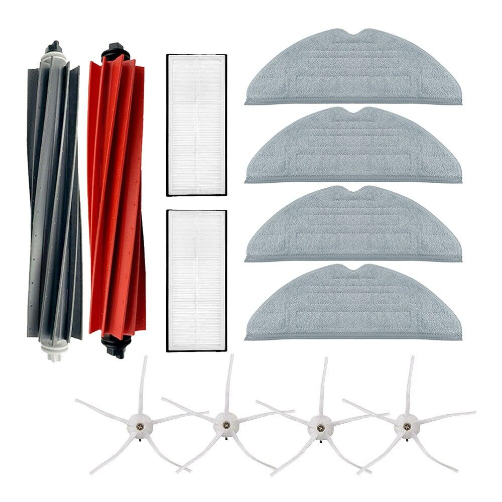 Main Brush Filter Mop Dust Bag for Roborock S8 Pro Ultra Accessories Side Brush of S8+ Robot Vacuum Cleaner Part