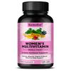 Women's Multivitamin Whole Food Complete Nutritional Supplement with Vitamins & Minerals, 120 Veggie Capsules