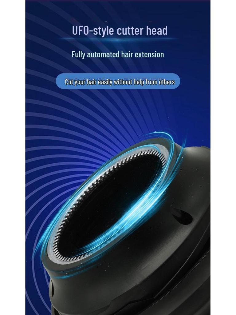 Men's & Children's UFO Electric Hair Clipper - Self-Service Digital Shaver for Bald Styles At Home