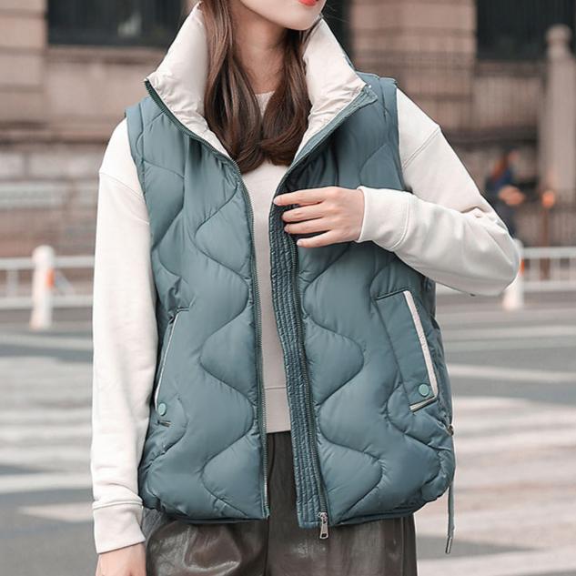 Autumn Winter Vest for Women New Waistcoat Warm Thickened Waistcoat Women Short Loose Slim Jackets Womne's Clothes