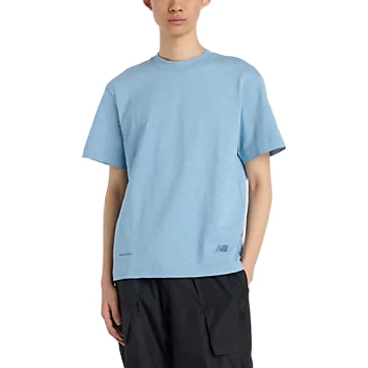 New Balance NB Grey T Shirt Men's AMT53630-SIT