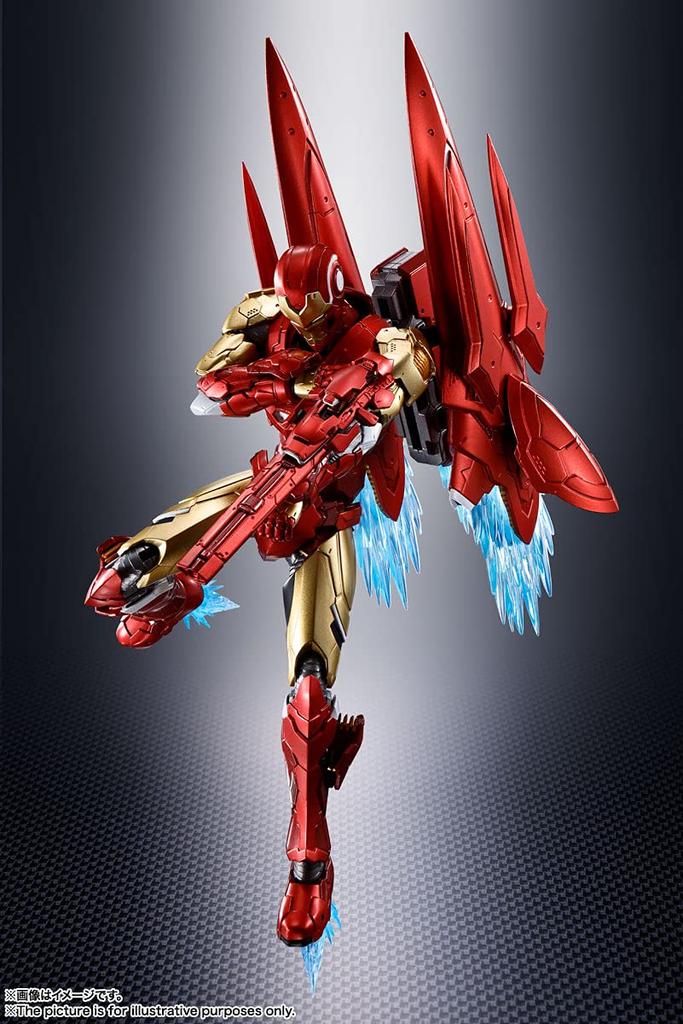 TAMASHII NATIONS Железный Человек 155 мм Окрашенная Подвижная Фигурка S.H.Figuarts (Технические Мстители) приблизительно. ПВХ, АБС, литье под давлением