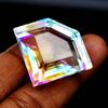 Rainbow Mystic Topaz   60 Ct A++ Lab Created Fancy Cut Loose Gemstone