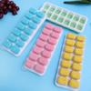 14 Cell Silicone Ice Cube Making Tool with Lid