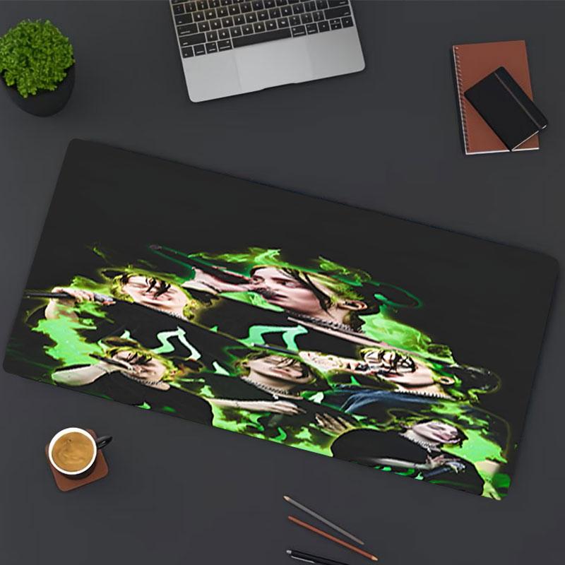 Billie Eilish Print Mouse Pad, for Keyboard Pad Laptop PC Mat for Office Home Use, Desk Decor, Perfect Birthday Gift for Gamers