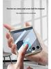 Чехол для Samsung Z Flip7: Вращающаяся на 360° подставка с беспроводной зарядкой, совместимая с Flip6, Прозрачная защитная крышка петли