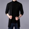 Spring Autumn Men Casual Fashion Cardigan Sweater Homme Solid Color Knitting Coat Hombre Top Male All-match Outwear Men's Clothing