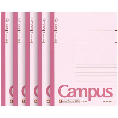 KOKUYO Campus Note 7 мм 100 листов x 5 книг Полу-B5 А-линовка