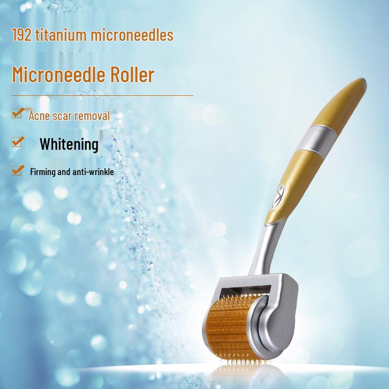 Титановый мезороллер с 192 иглами для удаления рубцов от акне