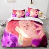 Постельное белье Hunter × Hunter Односпальное Полутораспальное Двуспальное Кинг-сайз Комплект постельного белья Взрослый Детский Спальня Пододеяльник Комплекты 3D Принт Аниме Простыня