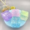 Maltose Simulated Ice Block Slow Rebound Polar Light Squeeze Block Decompression Toy